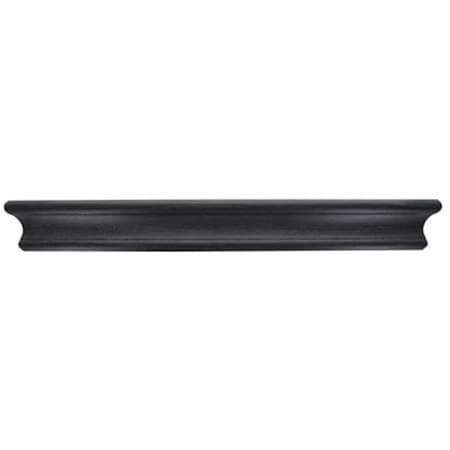 Hillman Hillman Fasteners 230002 18 in. High & Mighty Beveled Floating Shelf; Black 230002